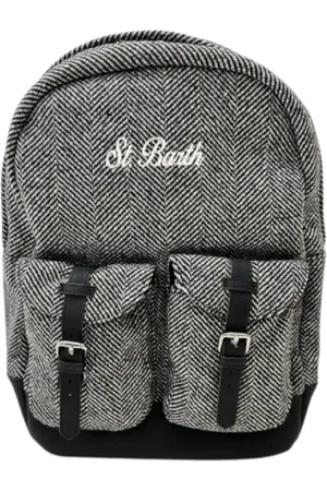 MC2 SAINT BARTH Backpacks, male, , ONE SIZE, Vintage-style Backpack with Unique Textures