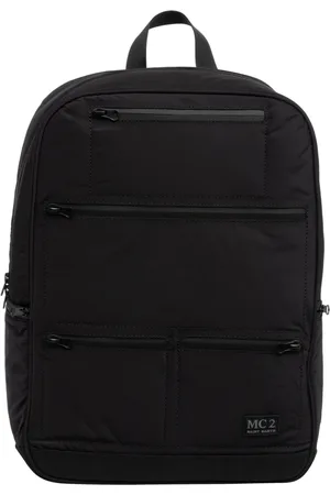 MC2 SAINT BARTH Stylish Zip Closure Multipocket Backpack