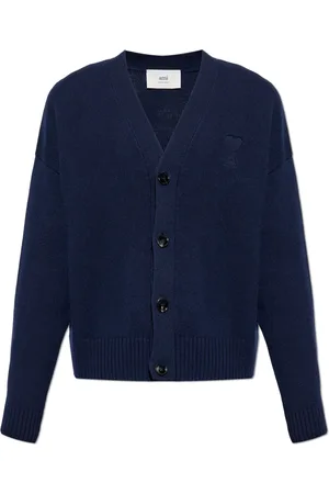 Ami Cardigans, male, , M, Wool Cardigan