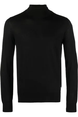 BRIONI Cashmere Knitwear, male, , 4XL, Luxury Cashmere Silk Rollneck Jumper