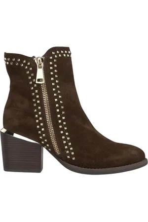 Alma en Pena Heeled Boots, female, , 5 UK, Ankle boots studs zip fastener