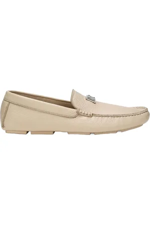 Dolce & Gabbana Logo Leather Loafers
