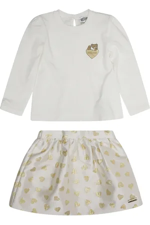 Moschino Heart Print Kids Outfit Set