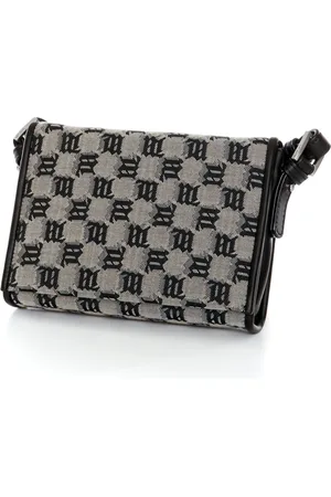 MISBHV Cross Body Bags, male, , ONE SIZE, Canvas Shoulder Bag with Monogram