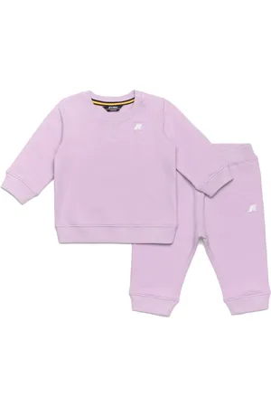 K-Way Sport Sets, female, , 12 M, Sporty Set with Long Sleeve Shirt and Joggers