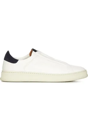 Kiton Sneakers, male, , 6 UK, Trainers with Navy Accents