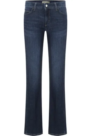Cambio Dark Denim Flared Jeans