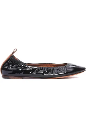 Lanvin Leather Ballerina Flats