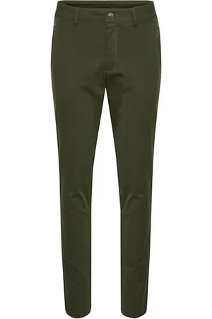 Kaffe Slim-fit Trousers, female, , M, Slim Forest Night Rivet Trousers
