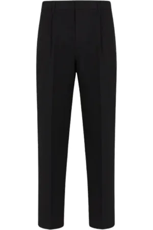 Emporio Armani Suit Trousers, male, , S, Trousers with Hook and Zip