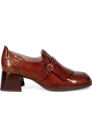 Hispanitas Leather Moccasin with Fringe Detail