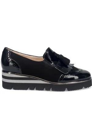 SANGIORGIO Wedges, female, , 6 UK, Fringe Tassel Slip-On Trainers