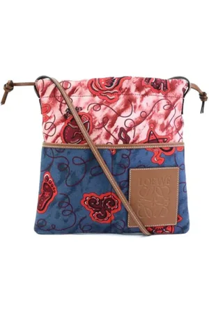 Loewe Pre-owned Cross Body Bags, female, , ONE SIZE, Pre-owned Canvas shoulder-bags