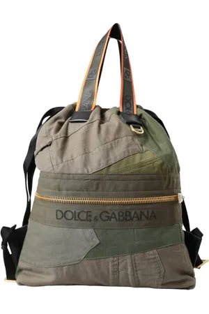Dolce & Gabbana Backpacks, male, , ONE SIZE, Camouflage Patchwork Backpack Bag