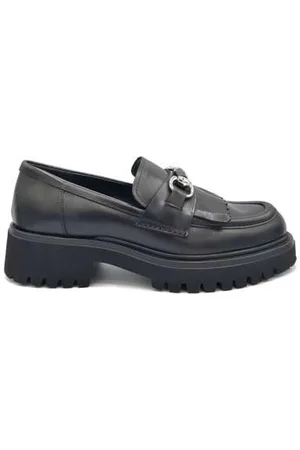Guglielmo Rotta Leather Loafer with Accessory