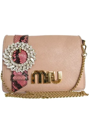 Miu Miu Pre-owned Cross Body Bags, female, , ONE SIZE, Pre-owned Leather shoulder-bags