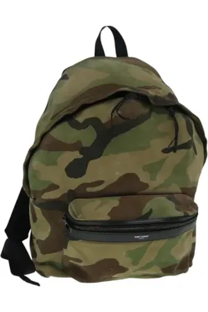 Saint Laurent Pre-owned Backpacks, female, , ONE SIZE, Pre-owned Suede backpacks