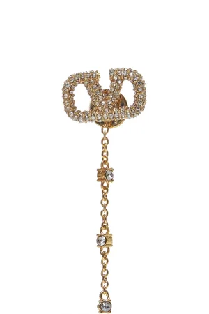 VALENTINO GARAVANI Earrings, female, , ONE SIZE, VLogo Signature Crystal Earrings