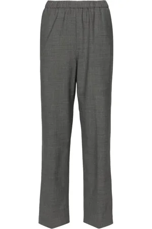 Fabiana Filippi Wide Trousers, female, , S, Dark Grey Jogging Trousers