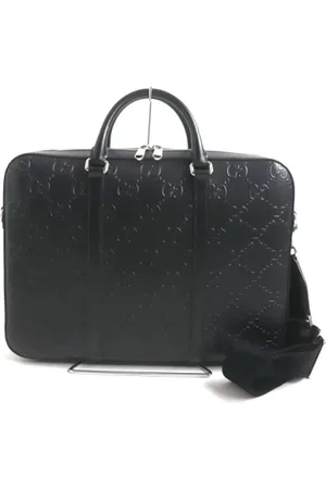 Gucci Pre-owned Handbags, male, , ONE SIZE, Pre-owned Leather briefcases