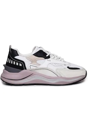 D.A.T.E. Sneakers, male, , 7 UK, White Trainers with Elongated Sole