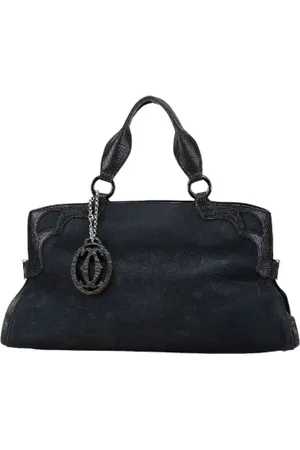 Cartier Pre-owned Handbags, female, , ONE SIZE, Pre-owned Suede handbags