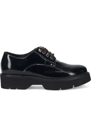 SANGIORGIO Laced Shoes, female, , 7 UK, Lace-up Flat Shoes