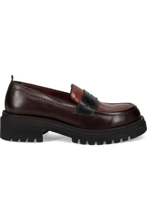 Calpierre Loafers, female, , 3 UK, Multicolour Leather Loafers