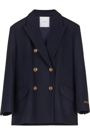 Patou Blazers, female, , M, Wool Cashmere Double-Breasted Jacket