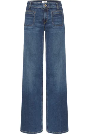 Cambio Wide Jeans, female, , L, Wide Leg Trousers