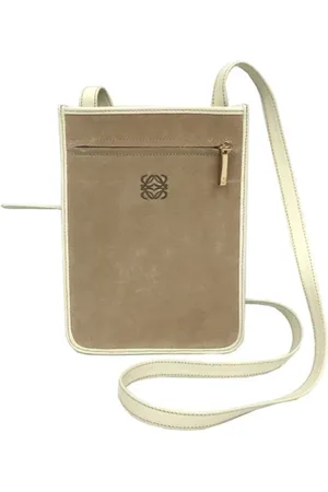 Loewe Pre-owned Cross Body Bags, female, , ONE SIZE, Pre-owned Suede shoulder-bags