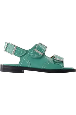 Ganni Flat Sandals, female, , 4 UK, Western Sandals