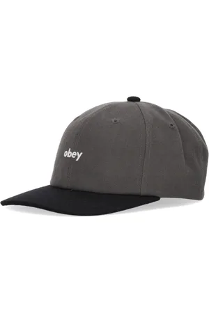 Obey Caps, male, , ONE SIZE, Curved Visor Snapback Cap Dark