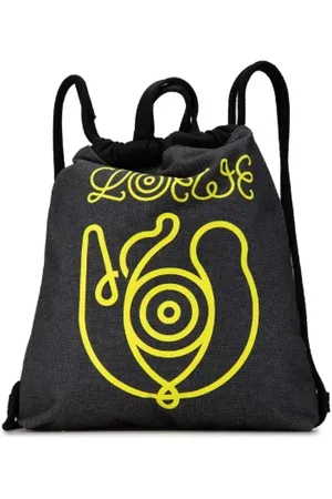 Loewe Pre-owned Backpacks, female, , ONE SIZE, Pre-owned Cotton backpacks
