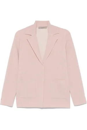 D.EXTERIOR Blazers, female, , XL, Blush Knitted Blazer
