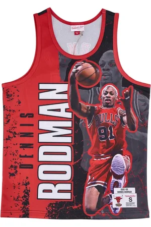 Mitchell & Ness Sportswear, male, , XL, Chicago Bulls Tank Top Rodman Edition