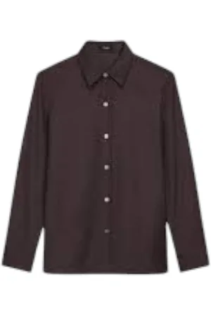 THEORY Shirts, female, , XS, Shirt Italian Wool Flannel