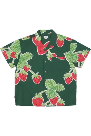 Obey Short Sleeve Shirts, male, , L, Jumbo Berries Short Sleeve Shirt
