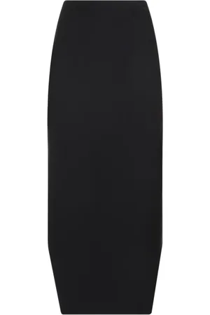 Givenchy Maxi Skirts, female, , S, Wool Skirt with Asymmetric Hem