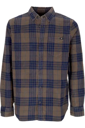 Vans Casual Shirts, male, , XL, Mens Flannel Long Sleeve Shirt
