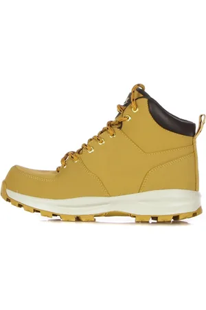 Nike Leather High Boot Brown Lace Closure