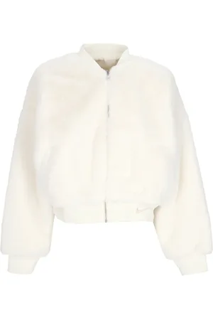 Nike Reversible Faux Fur Bomber Jacket