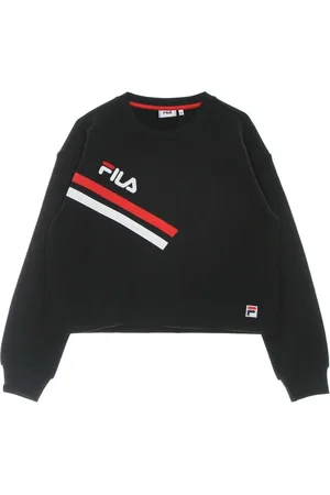 Fila Sweatshirts, female, , S, Beauty Cropped Crew Sweatshirt Lightweight