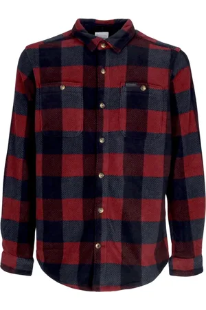 Columbia Casual Shirts, male, , M, Check Flare Gun Fleece Shirt