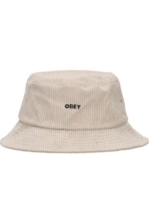 Obey Hats, male, , ONE SIZE, Bold Cord Bucket Hat Unbleached