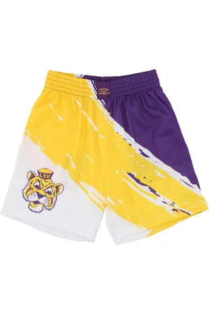 Mitchell & Ness LSU Tigers Basketball Shorts Sublimated Mesh