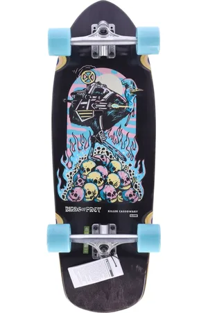 Globe Black/teal Stubby Skateboard Assembly