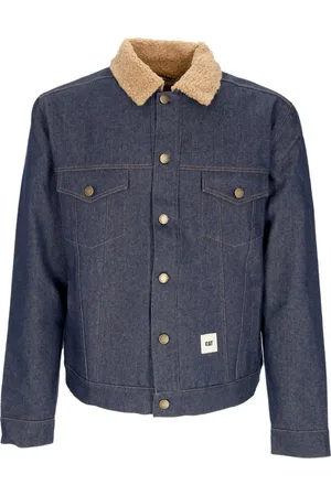 Caterpillar Denim Jackets, male, , XL, Denim Sherpa Jacket
