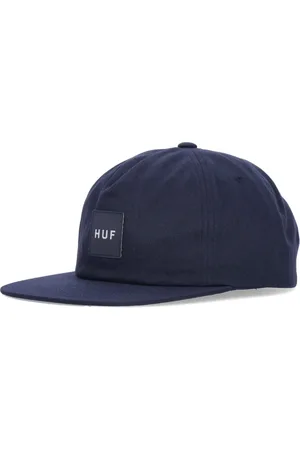 Huf Caps, male, , ONE SIZE, Flat Visor Cap Snapback Navy