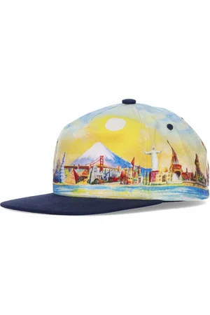 Huf Natural Flat Brim Snapback Cap